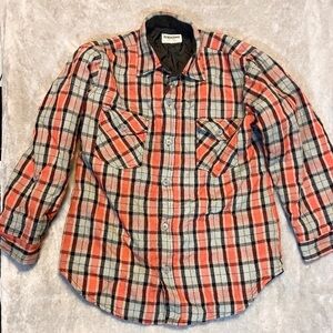 50s (1952) VNTG Pilgrim Shirts Flannel Osan Korea Tag Air Force Collector RARE